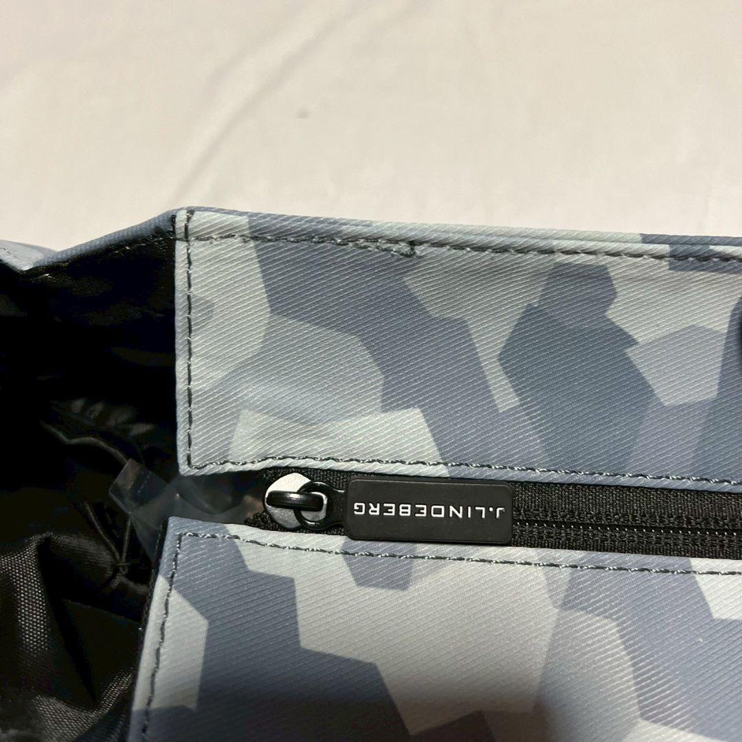 新品　J.LINDEBERG　ゴルフ　カートバッグ　ラウンドバッグ　ライトグレー