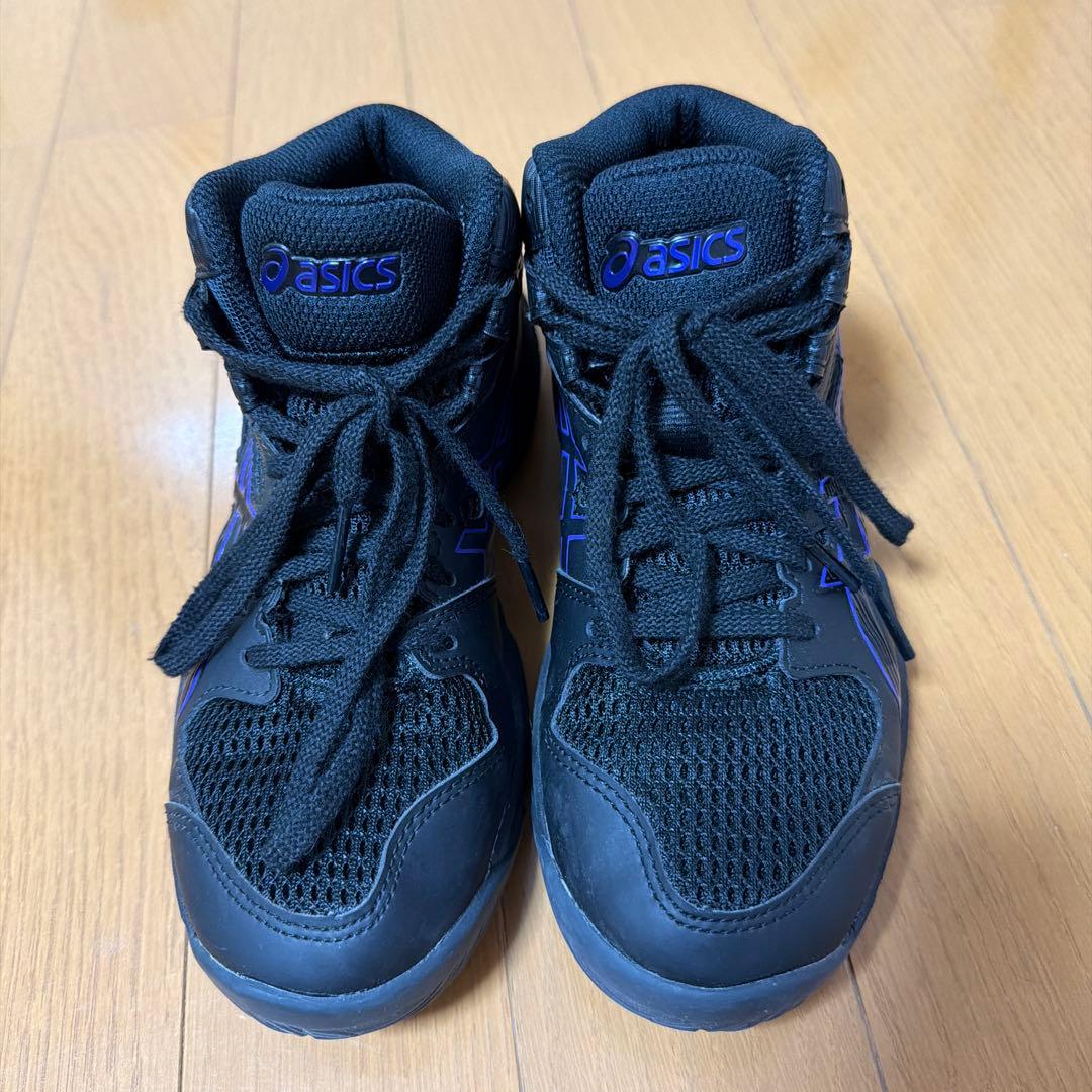 値下げ！ASICS バスケットボールシューズ ブラック 21.0cm