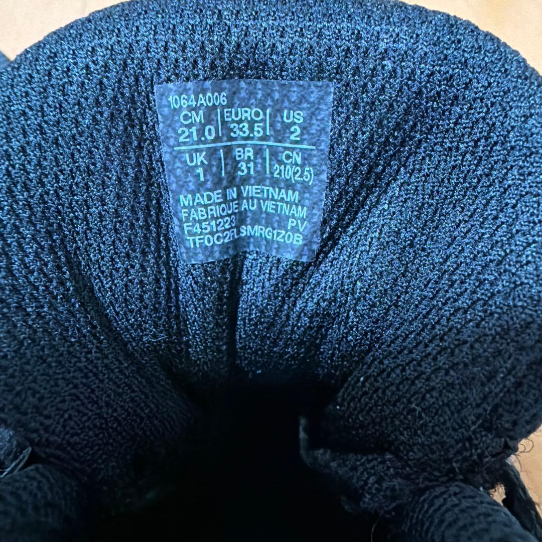 値下げ！ASICS バスケットボールシューズ ブラック 21.0cm