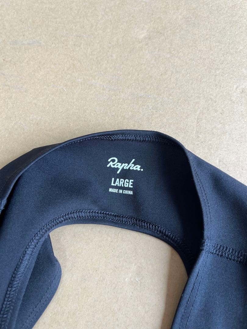 Rapha 濃紺ビブタイツ Lサイズ 裏起毛