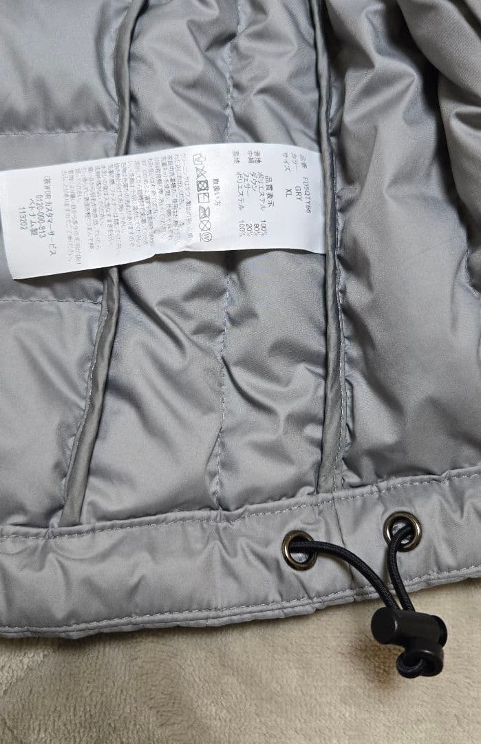 グッチャン様専用【極美品】フィドラFIDRA ダウンジャケット グレーXL