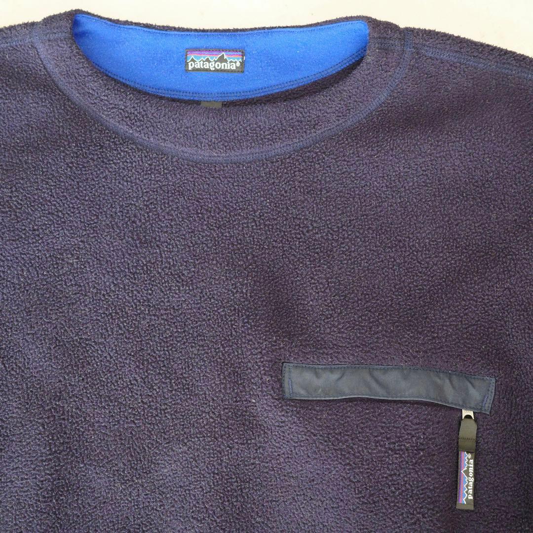 パタゴニア ライトウェイト シンチラ クルー フリース ネイビー M