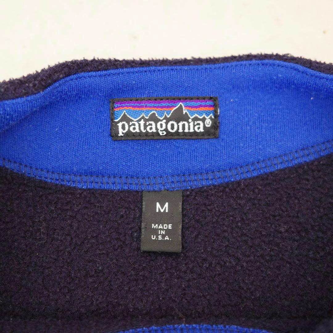 パタゴニア ライトウェイト シンチラ クルー フリース ネイビー M