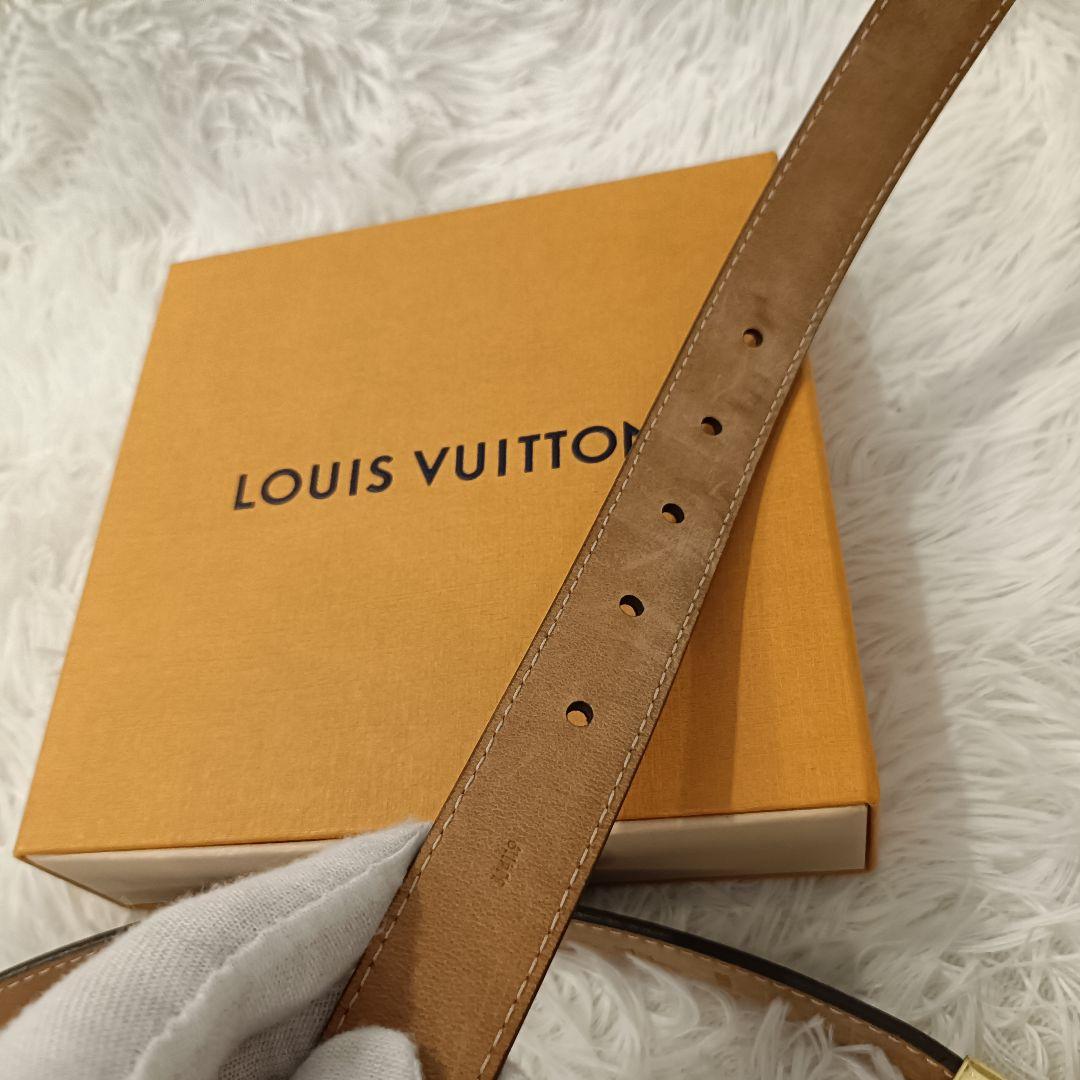 ブラックファントム様　ヴィトン✨️箱付き　 モノグラム　ベルト　ブラウン　M97