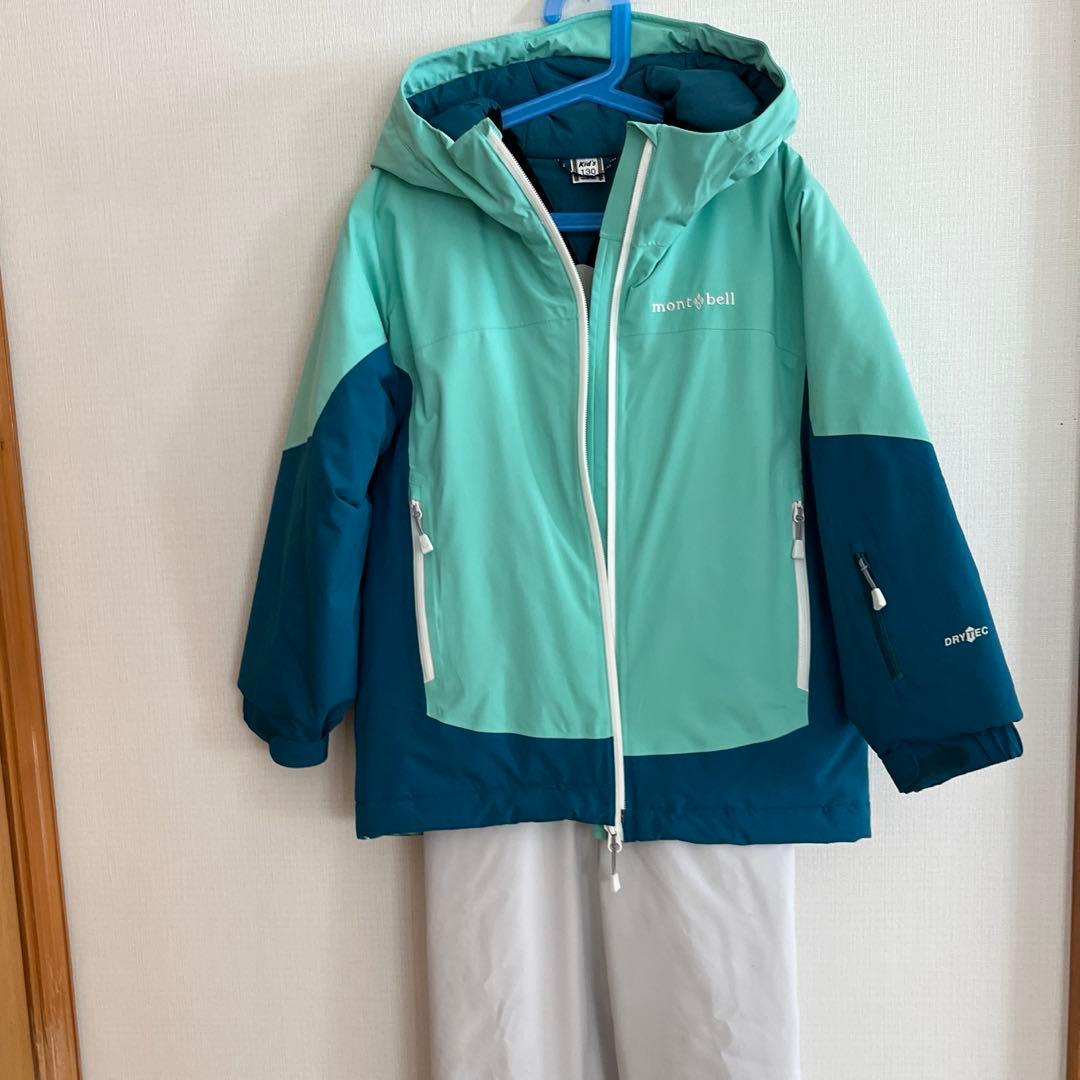 mont-bell キッズスキーウェア130上下