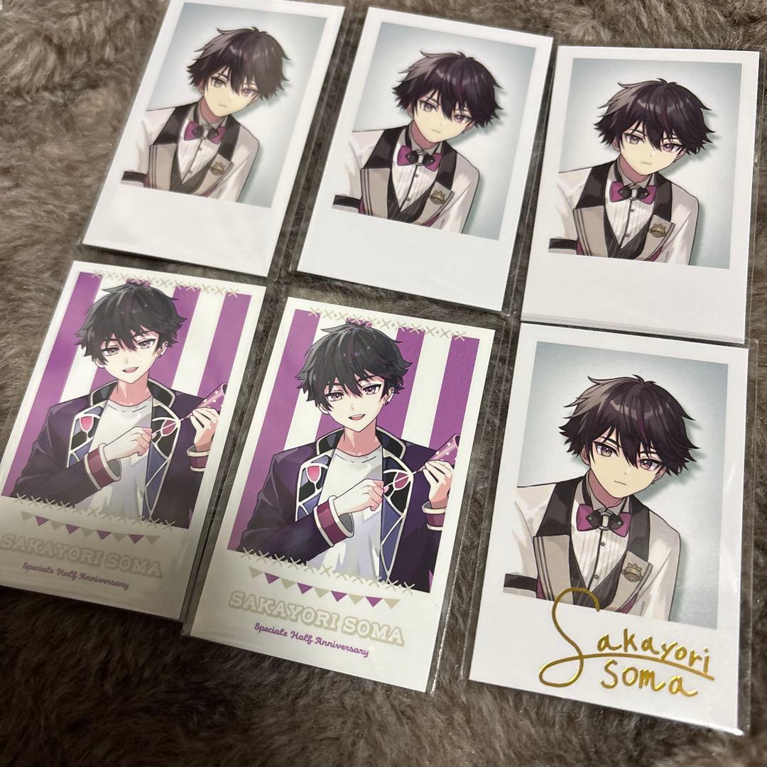 最終値下げ】にじさんじ 酒寄颯馬 チェキ まとめ売り - メルカリ