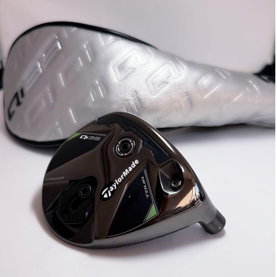 Qi35 TOUR 3w 15° フェアウェイウッド ヘッドとカバーのみ