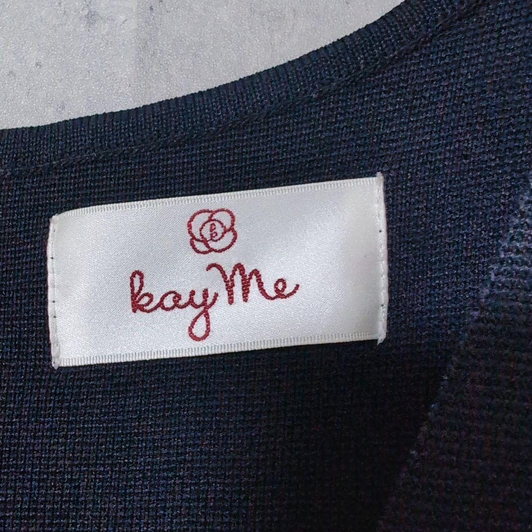 kay me ケイミー【9号】タッキングニットワンピース