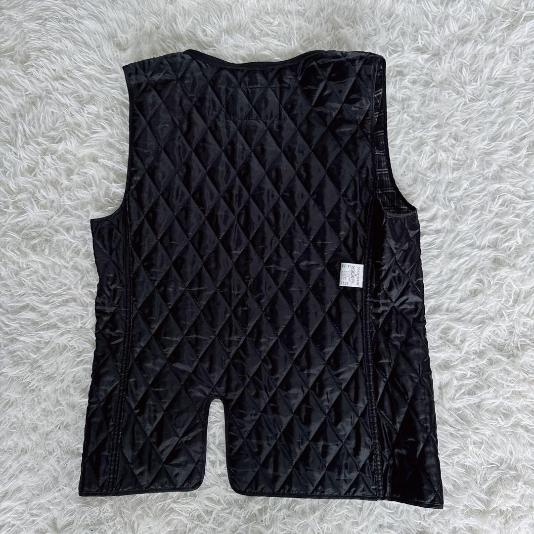 【バーバリーブラックレーベル】 ライナー付きステンカラーコート グレー系 M