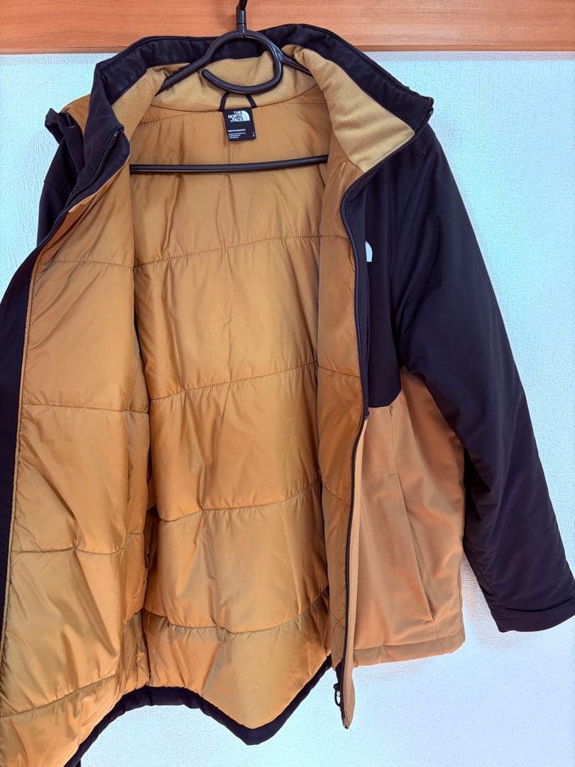The North Face ダウンジャケット ブラック/ブラウン　XL