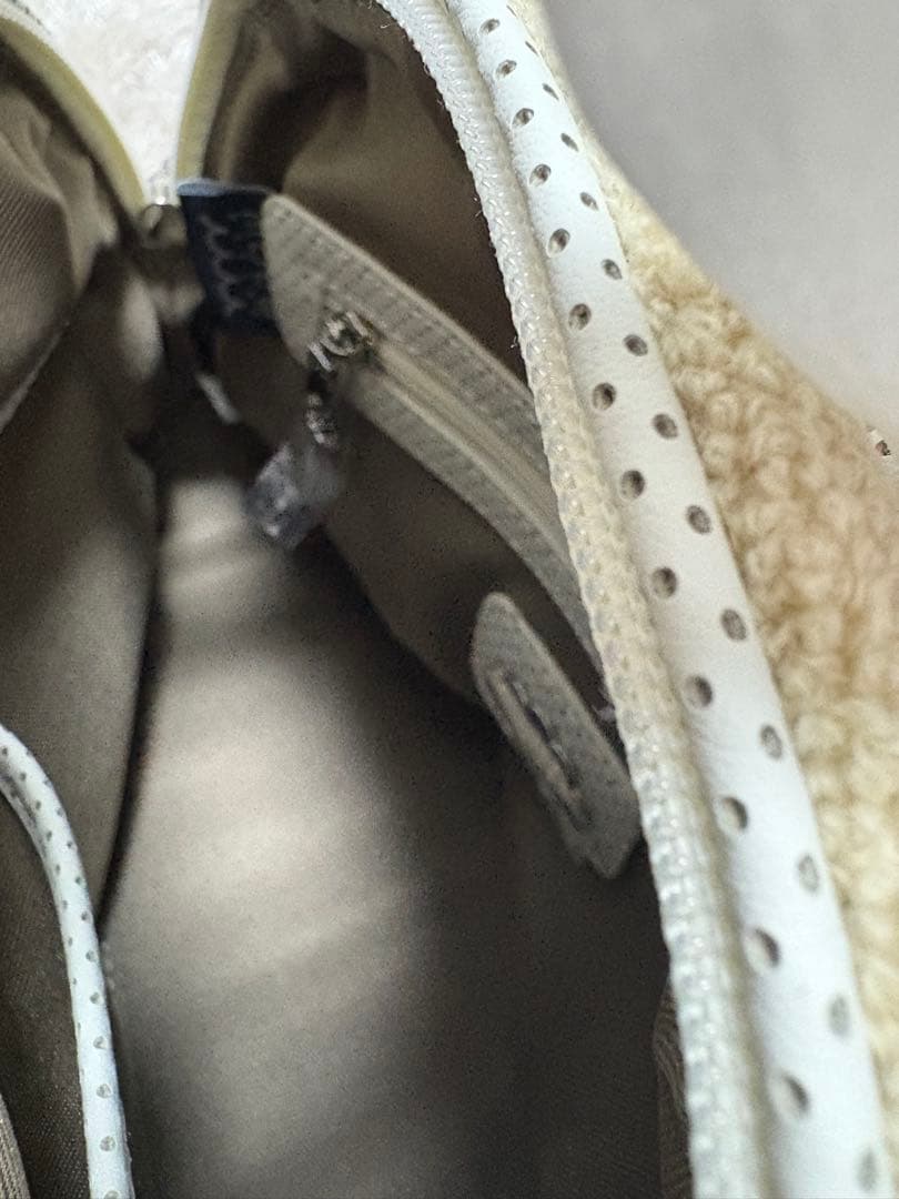 ムータマリン 8バッグ パイル地 ベージュ 日本正規品 定価44000円