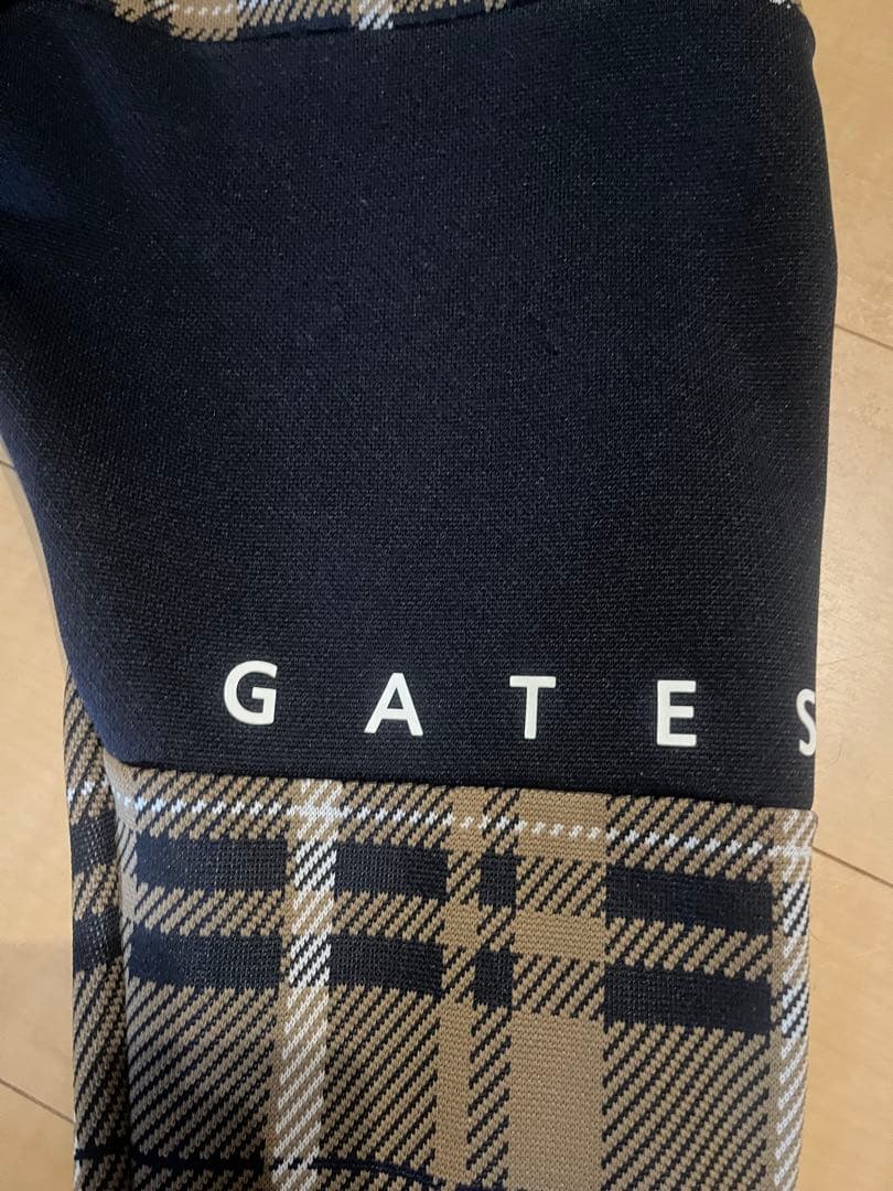 パーリーゲイツ　PEARLY GATES　Wジャガード チェック柄 パンツ