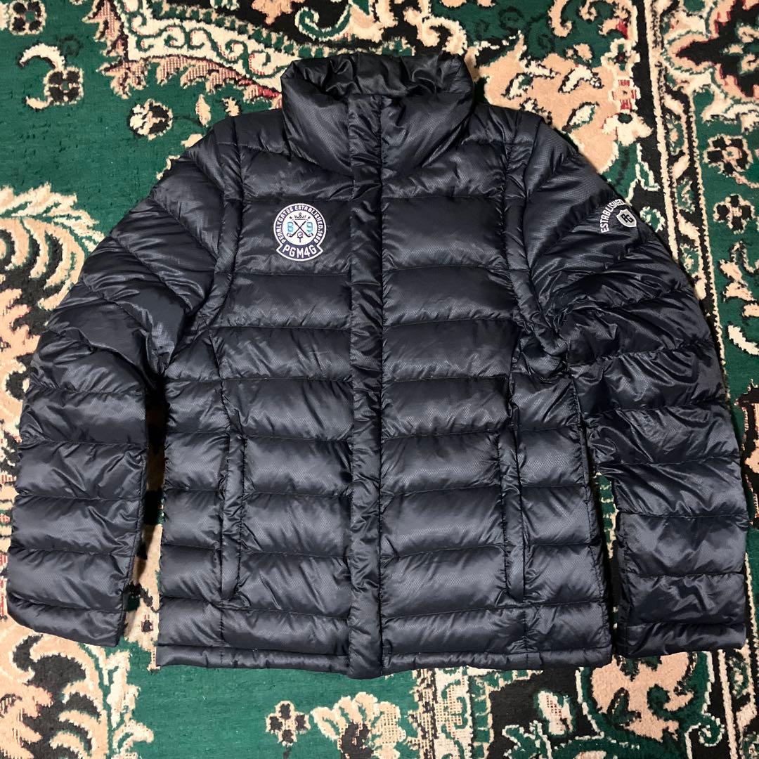 パーリーゲイツ　2WAY サイズ4 ダウンジャケット　ベスト　ネイビー