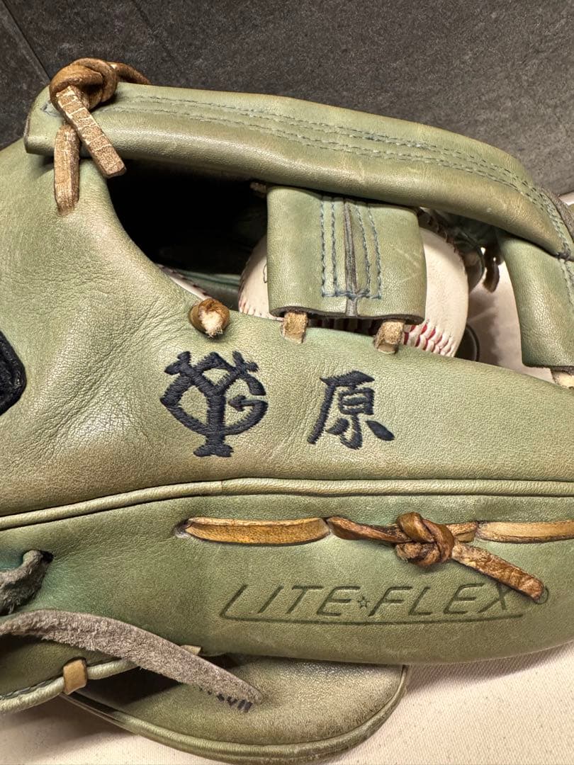原辰徳 グローブ ジャイアンツ・名前刺繍入り（イチロー、川相昌弘