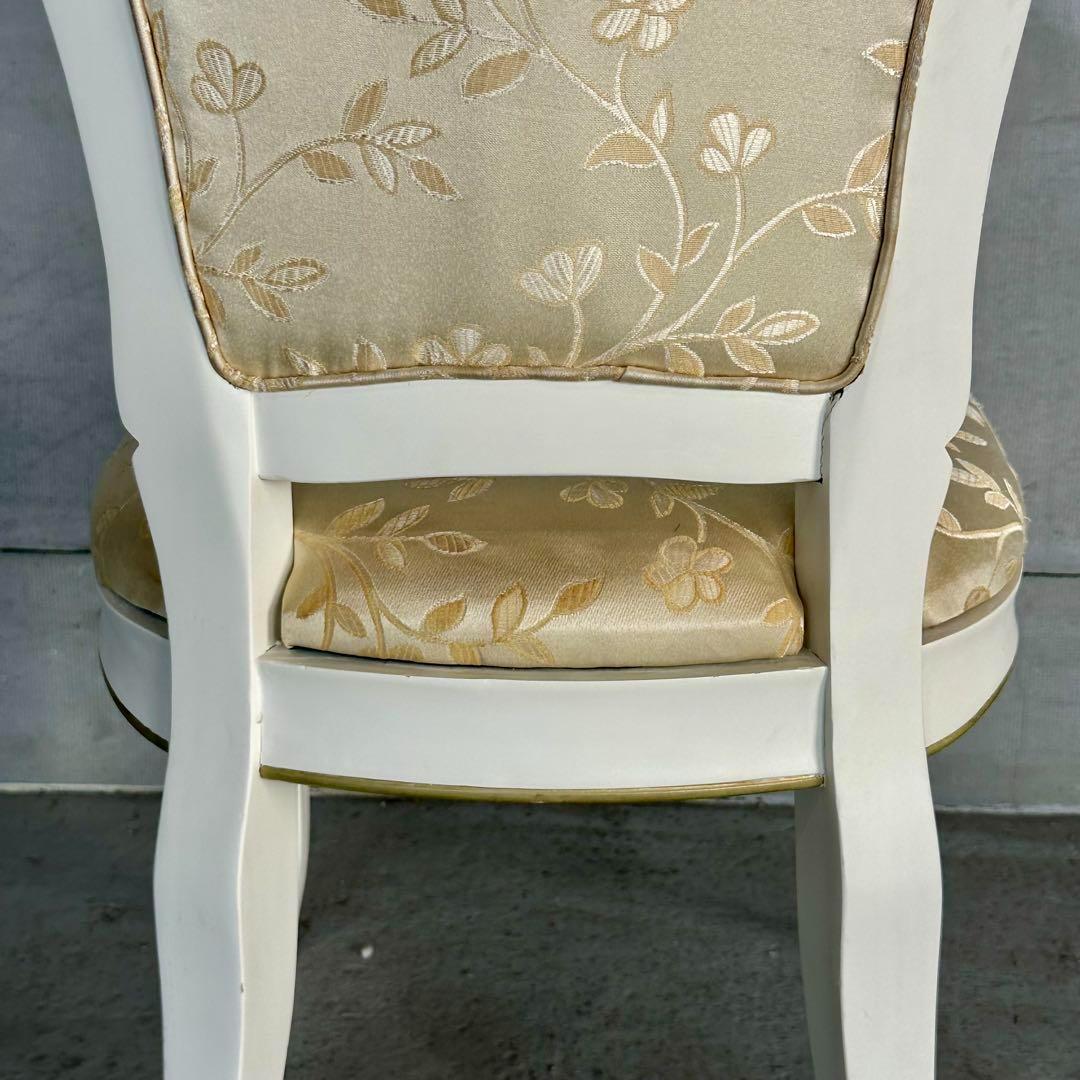 ❖ 王妃気分のアンティーク調クロシオチェア ❖ロココ調　アンティーク風　手彫猫足