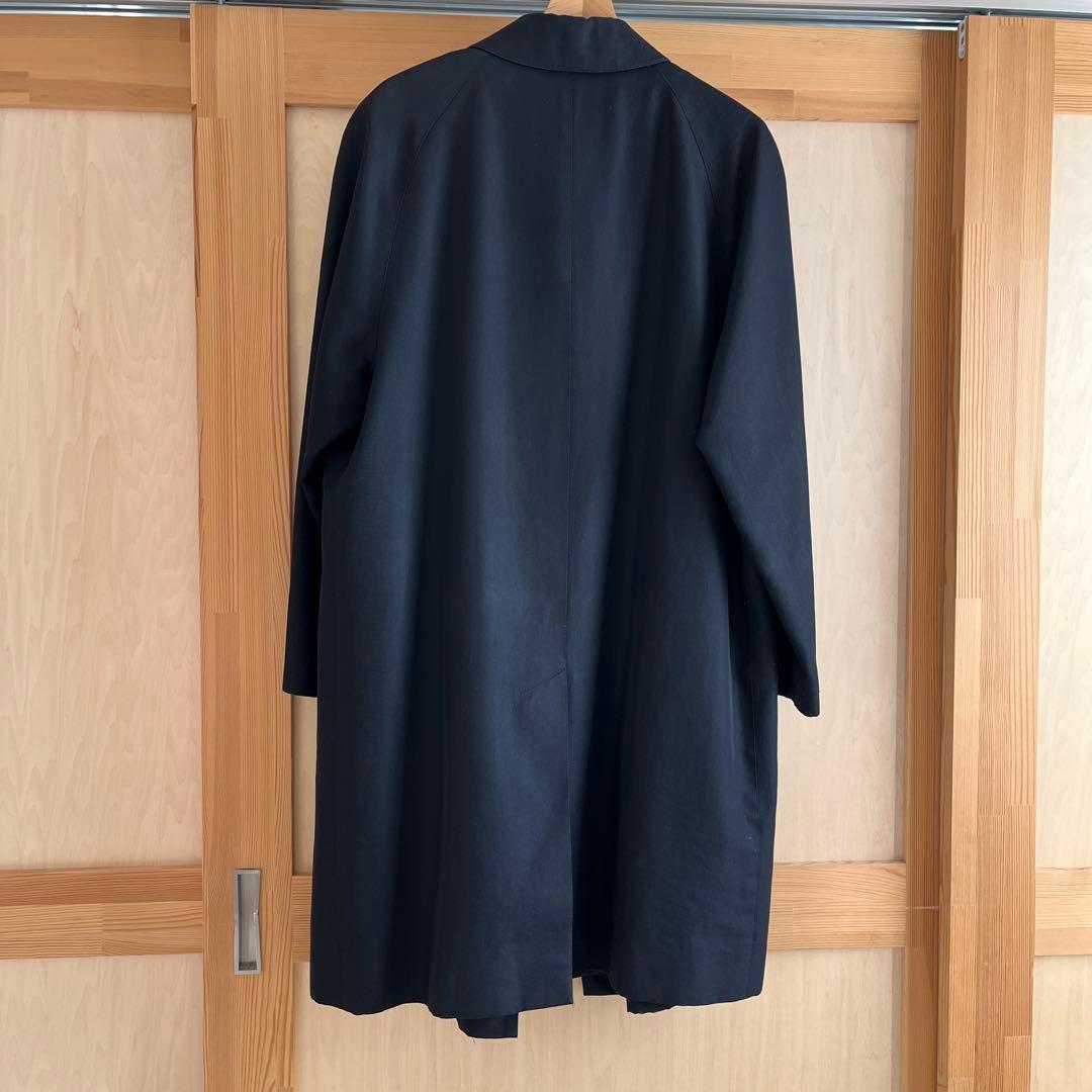 バーバリーステンカラーコート　ブラック