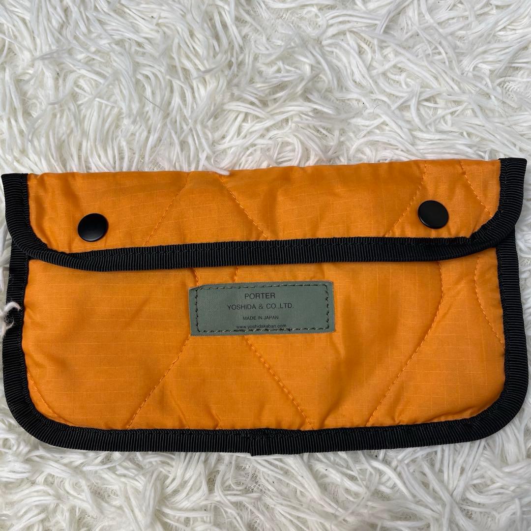 【美品】PORTER フォース ボディバッグ 2way ブラック ユニセックス