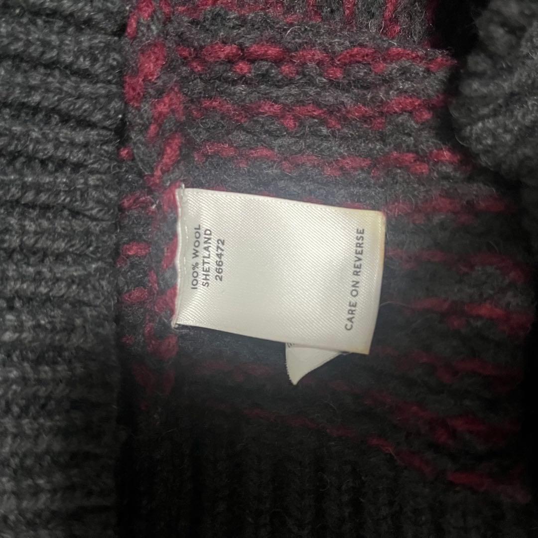 【希少】L.L.Bean エルエルビーン バーズアイ ニット筆記体　ヴィンテージ