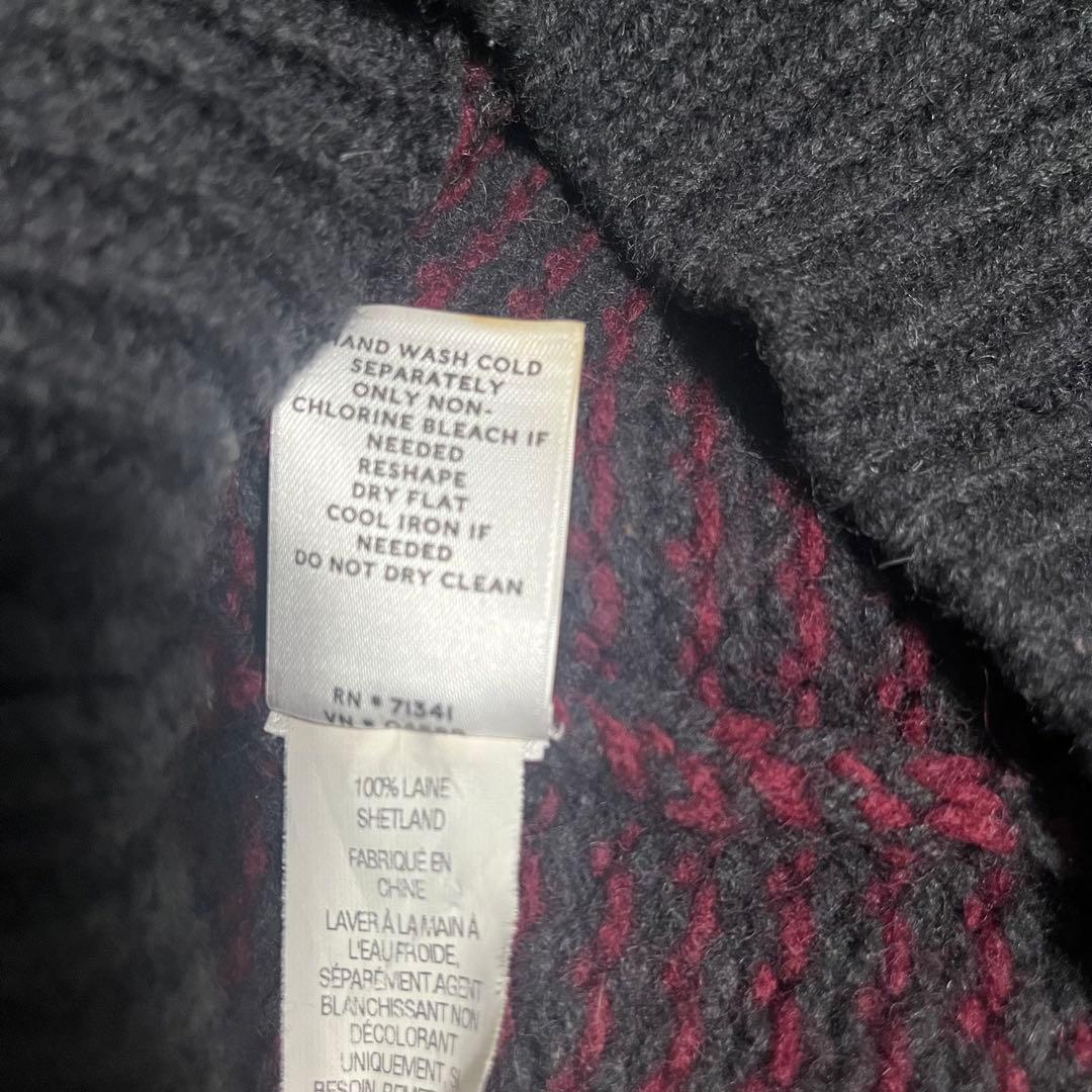 【希少】L.L.Bean エルエルビーン バーズアイ ニット筆記体　ヴィンテージ