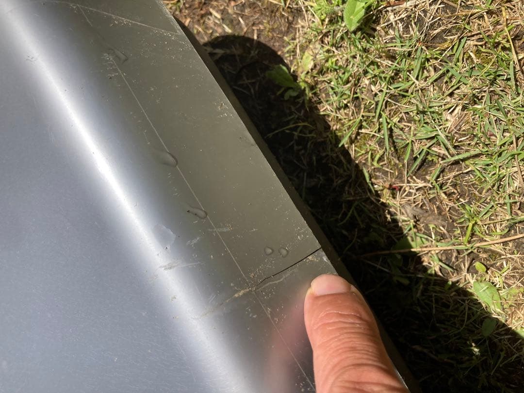 引取限定　momo SportBag シルバー　モモ　ルーフ　キャリア　ボックス