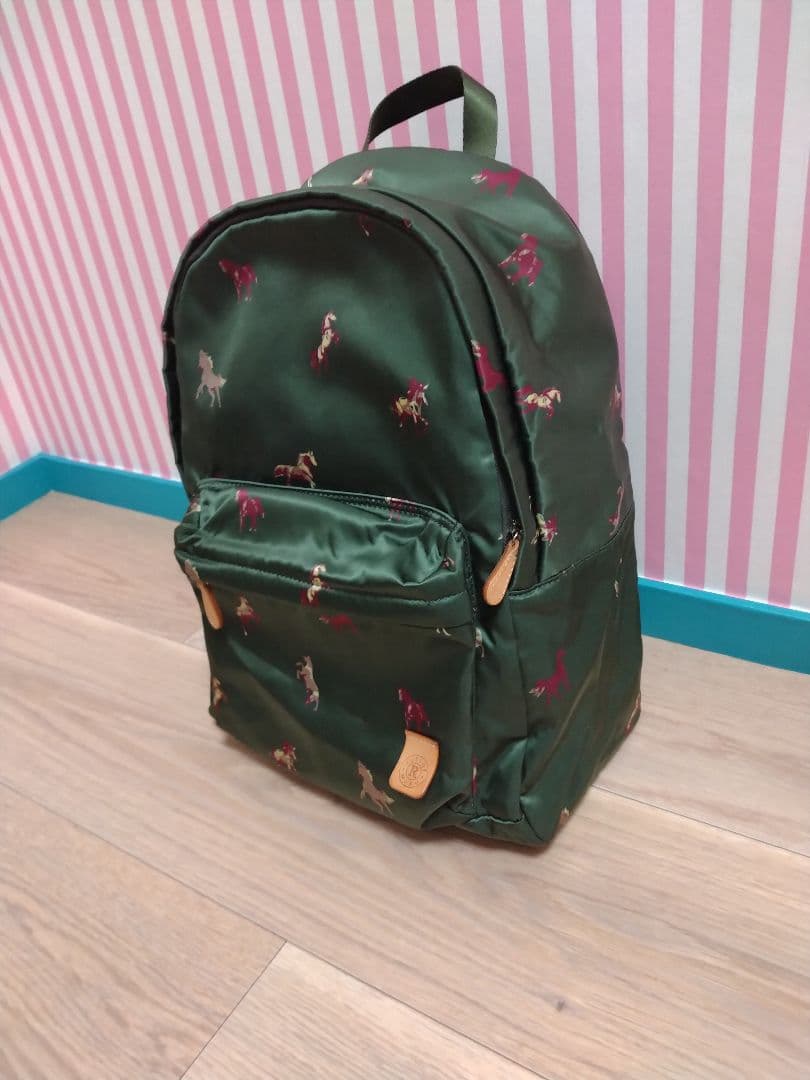 ラシットrussetウッドランダー馬柄リュック総柄ナイロン