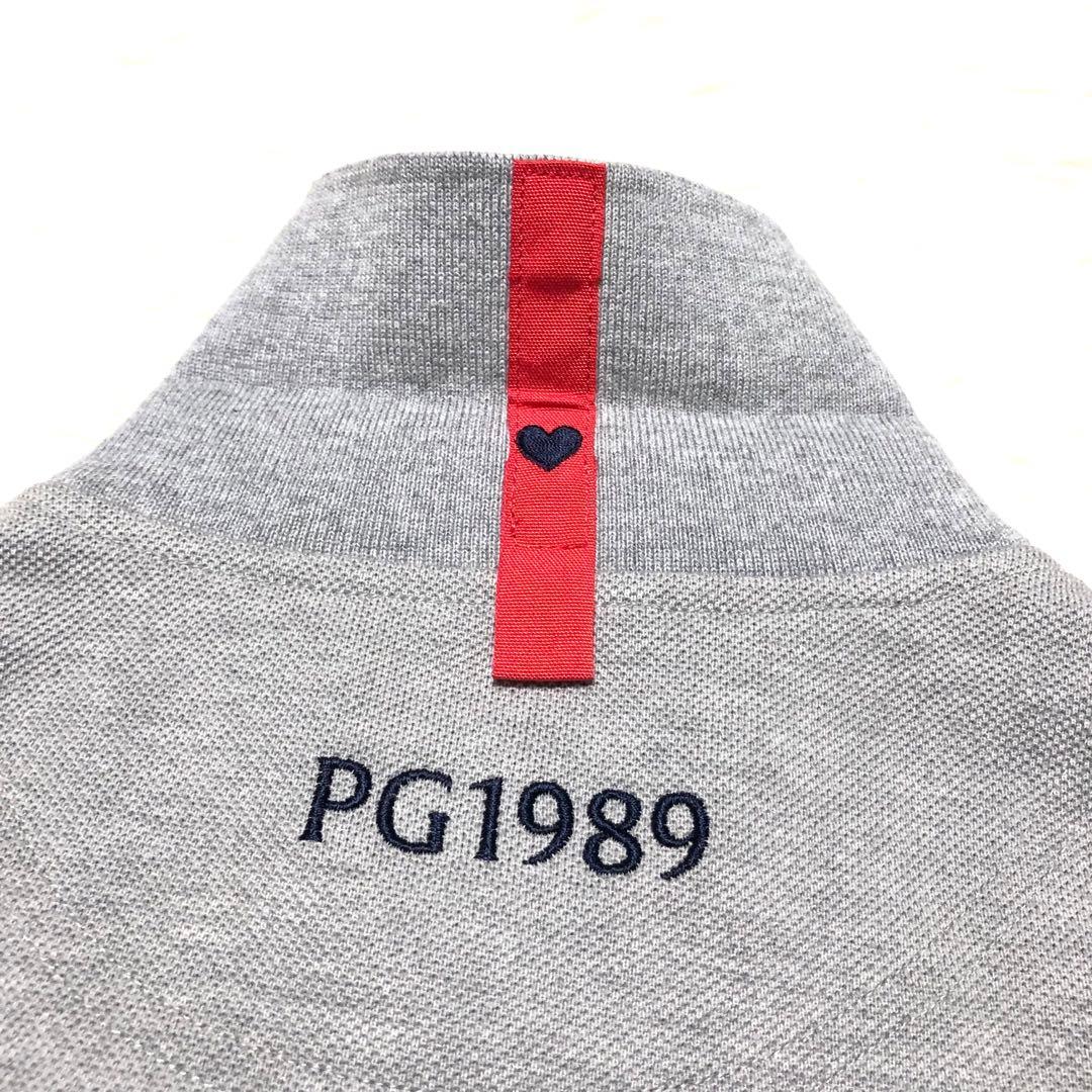 新品未使用♪パーリーゲイツ レディース ポロシャツ グレー サイズ1 ゴルフ