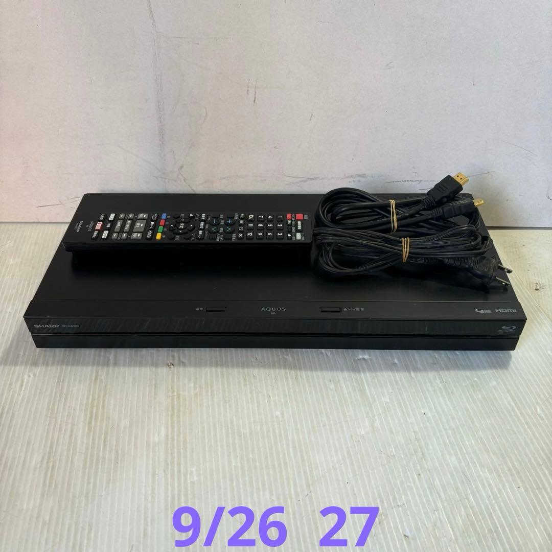 2018年製 SHARP AQUOS ブルーレイレコーダー BD-NW520