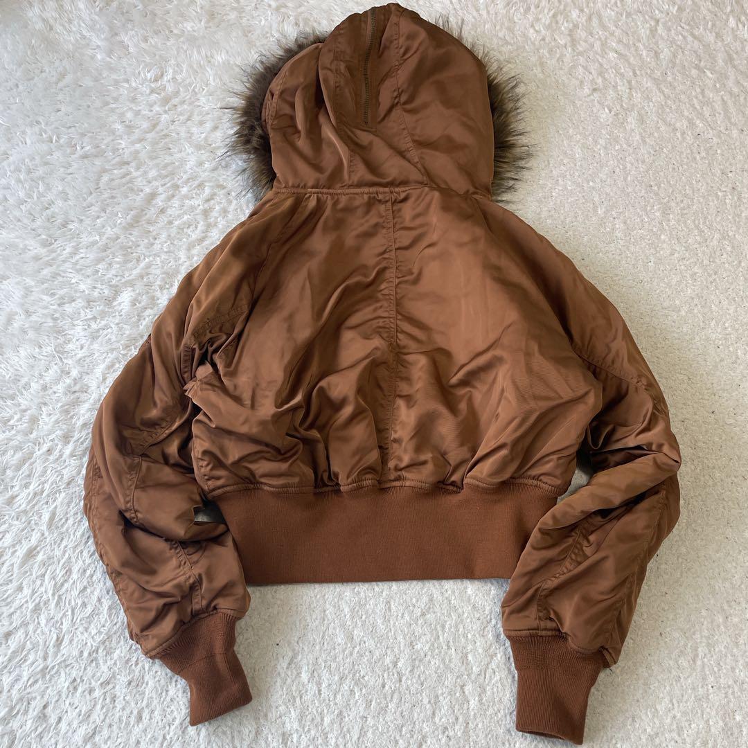AZUL by moussy N-2Bフライトジャケット　y2k ブラウン　S