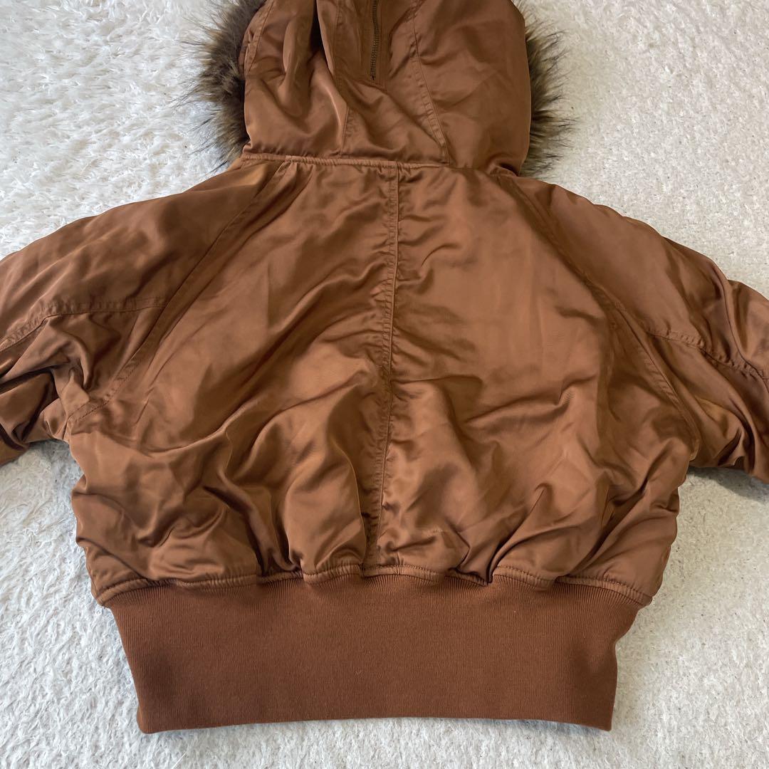 AZUL by moussy N-2Bフライトジャケット　y2k ブラウン　S