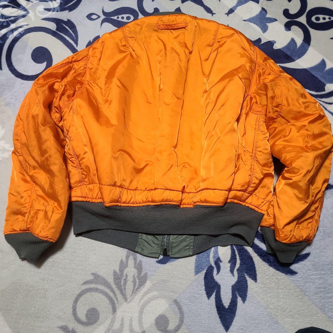 USA製 アルファ Alpha MA-1フライトジャケット オリーブグリーン