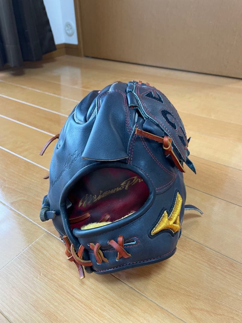 ミズノプロ　 軟式オーダーグローブ Dブルー　投手用