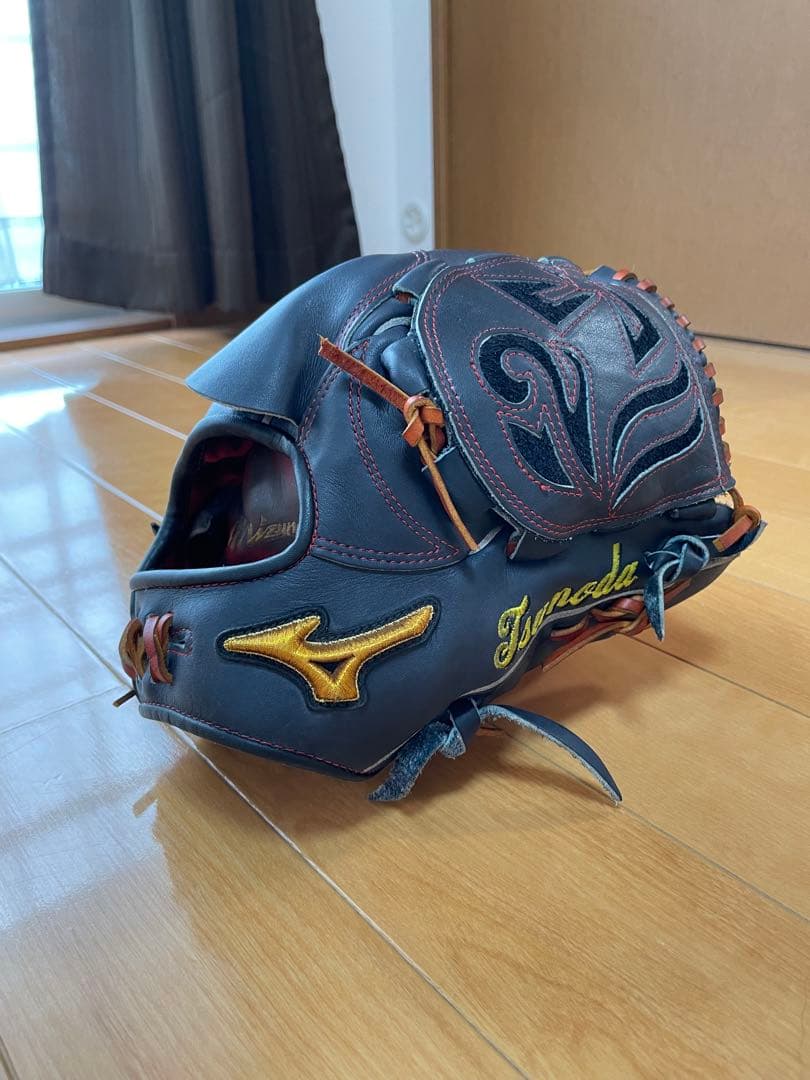 ミズノプロ　 軟式オーダーグローブ Dブルー　投手用