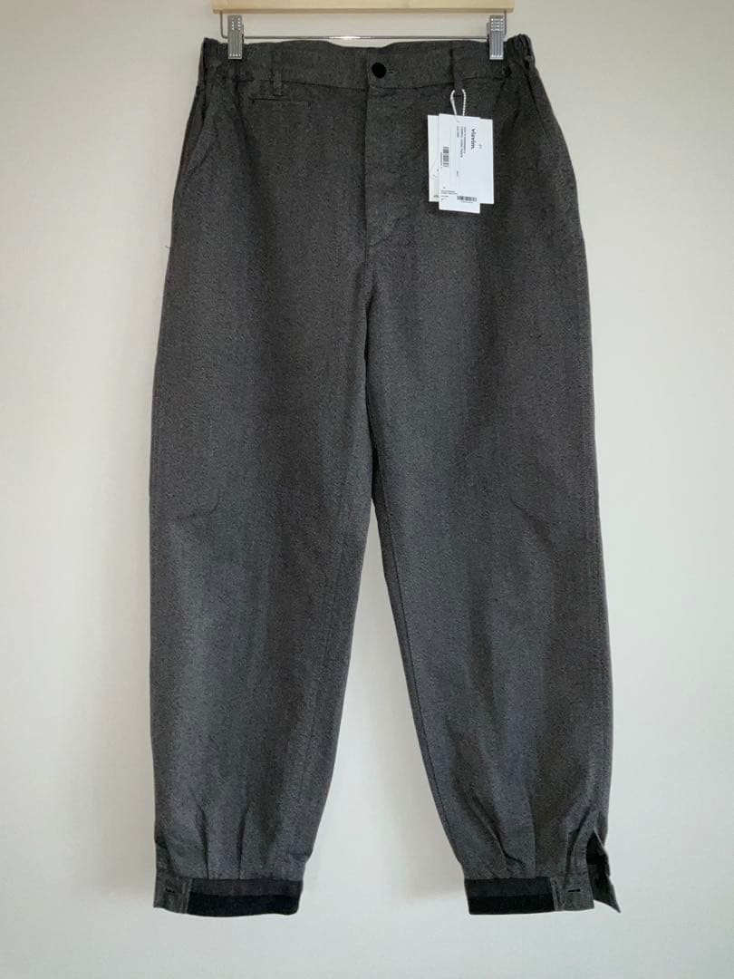 Visvim FW24 CARROL CHINO PANTS GREY2 タグ付