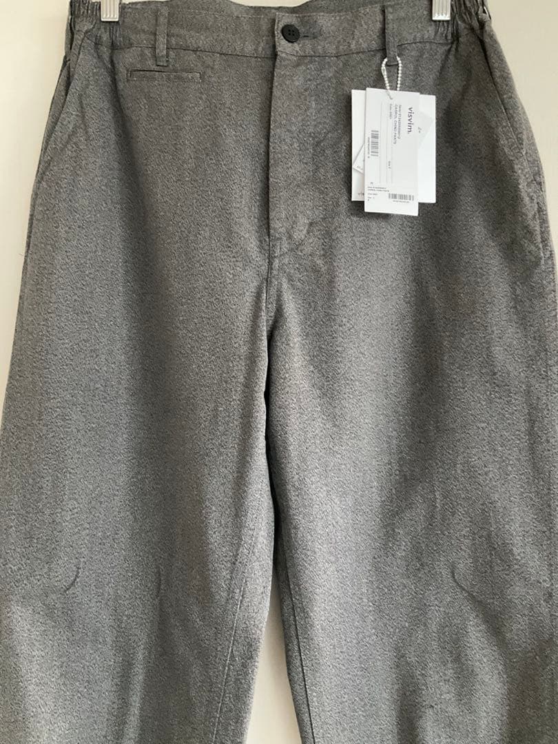 Visvim FW24 CARROL CHINO PANTS GREY2 タグ付
