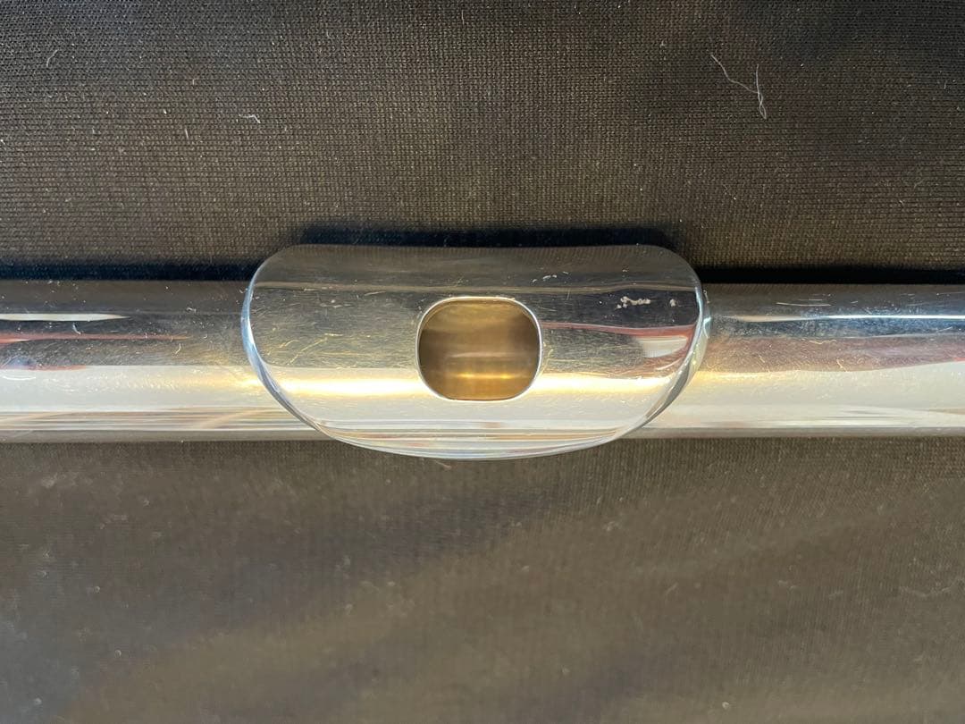 YAMAHA YFL411 銀製フルート ケース付き　調整必要