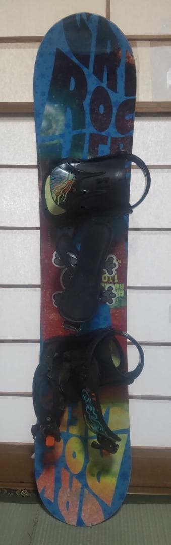 中古）スノーボードビンディングセット　１１０ｃｍ