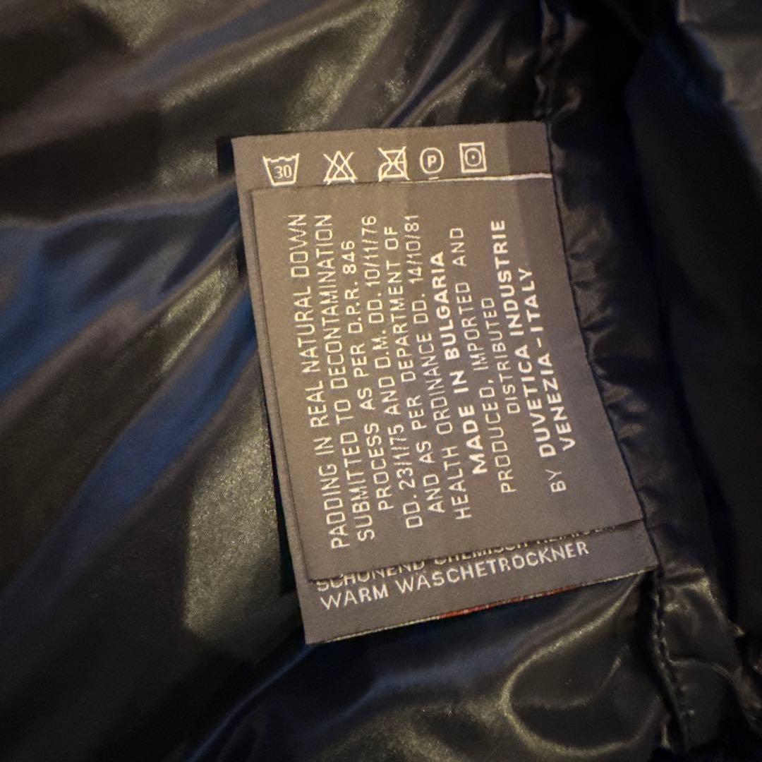 未使用デュベティカDUVETICAオリーブグリーン ファー付ダウンロングコート
