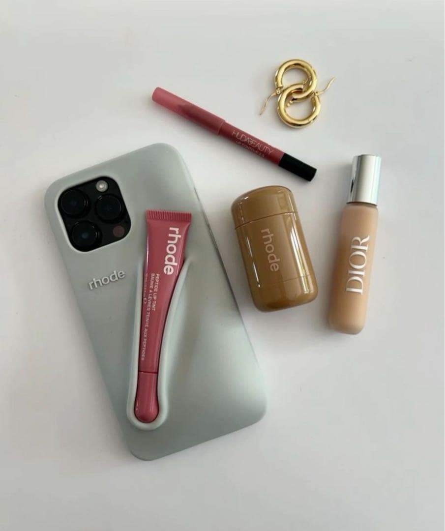 【Ko】 rhode unscentedケースsalty tanリップ付き