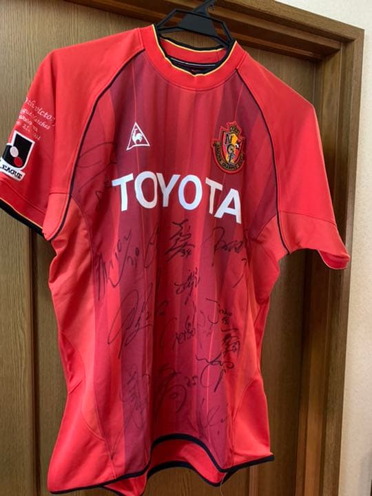 名古屋グランパス 200勝記念 直筆サイン入りユニフォーム