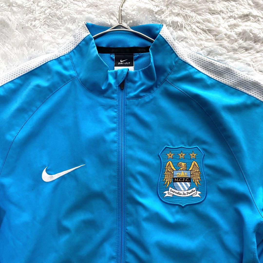 美品】 マンチェスターシティ トラックジャージ ナイキ 旧エンブレム