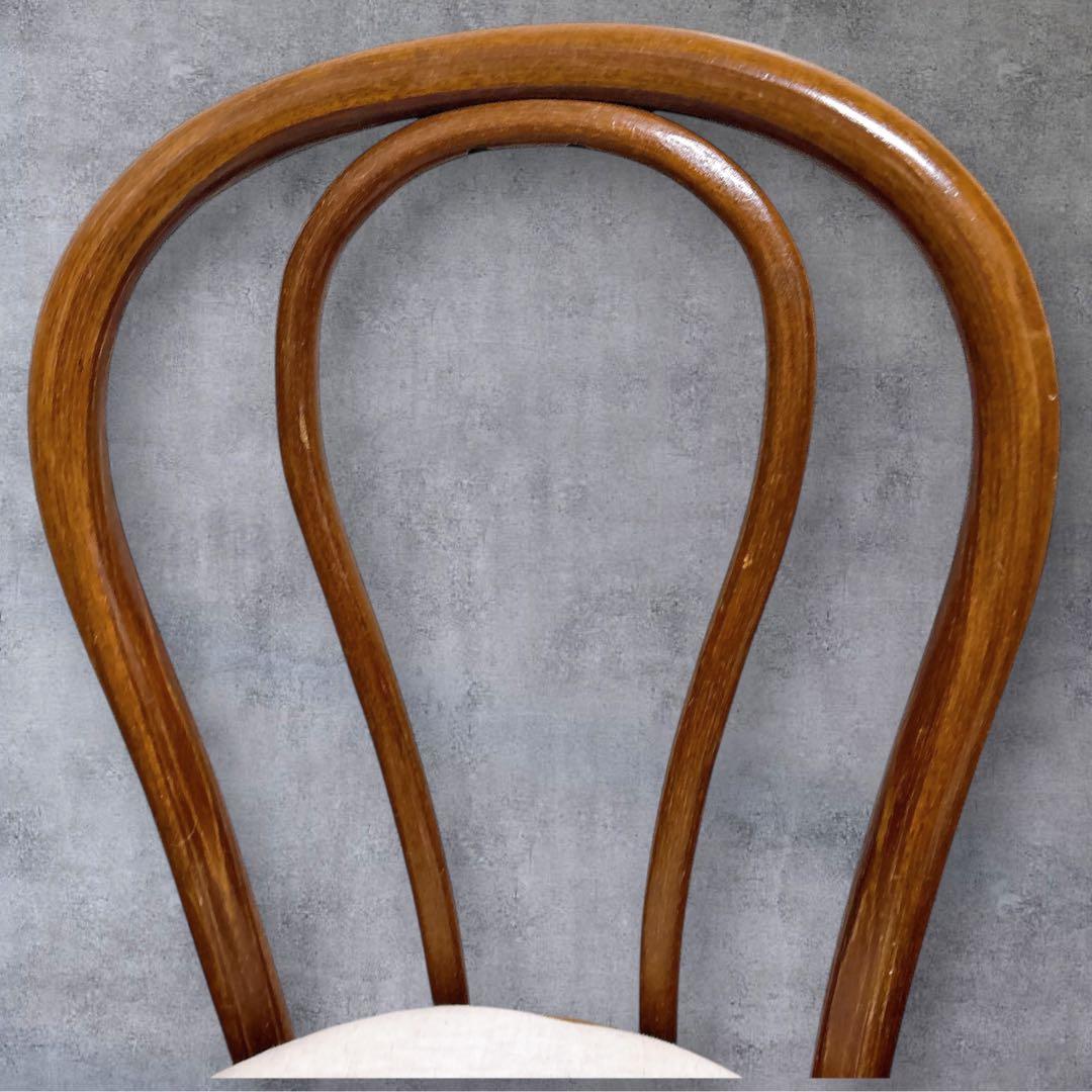 アンティーク 椅子 ベントウッドチェア 曲木 カフェ 北欧テイスト レトロ　茶色