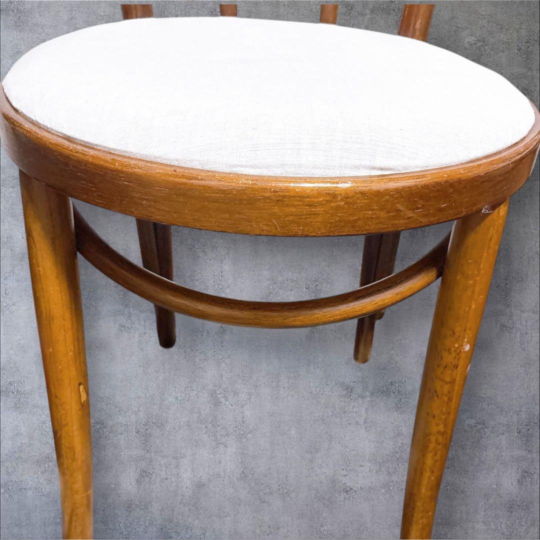 アンティーク 椅子 ベントウッドチェア 曲木 カフェ 北欧テイスト レトロ　茶色