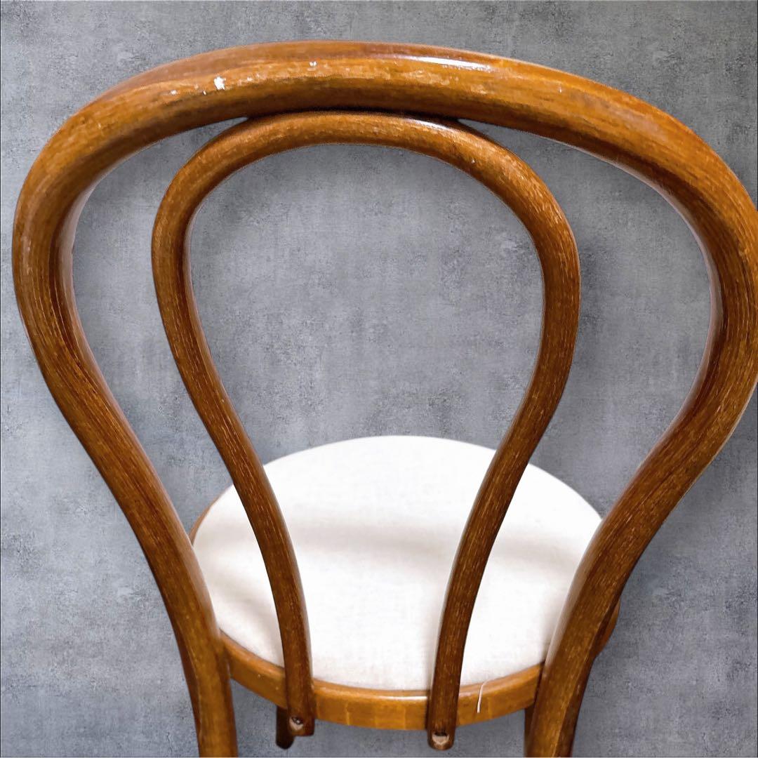 アンティーク 椅子 ベントウッドチェア 曲木 カフェ 北欧テイスト レトロ　茶色