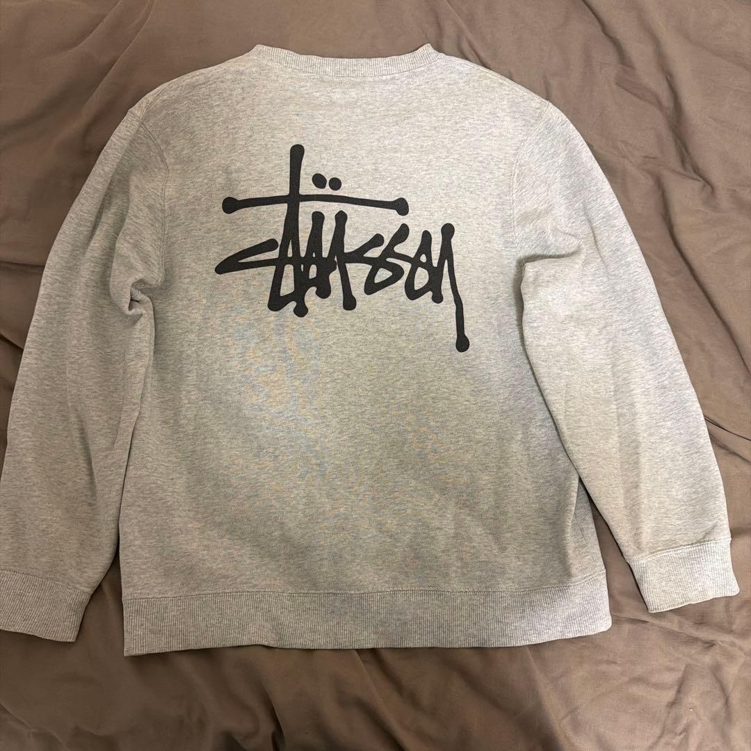 stussy スウェット　トレーナー　グレー