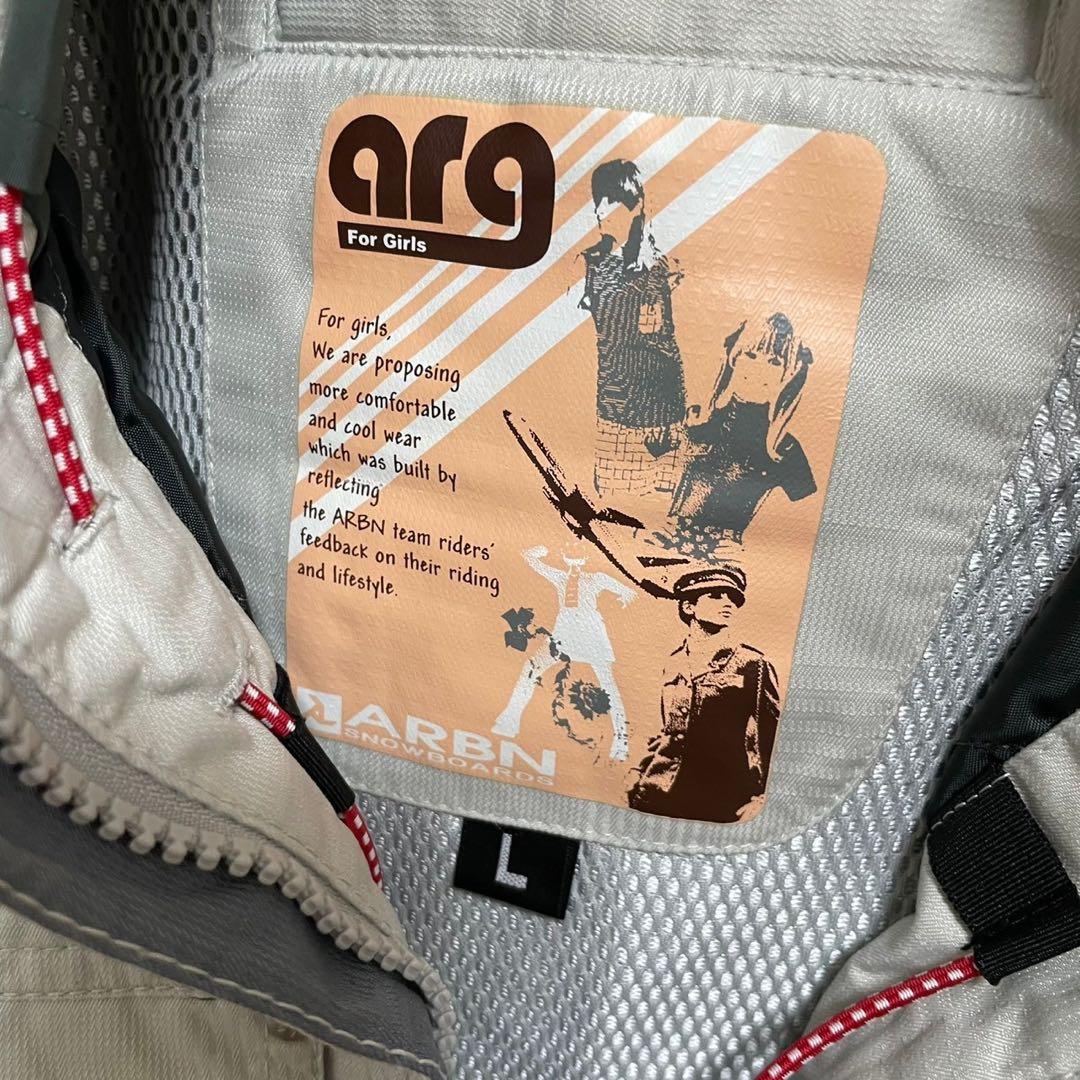 ARBN エアボーン スノーウェア セットアップ スキー スノボー ブラウン