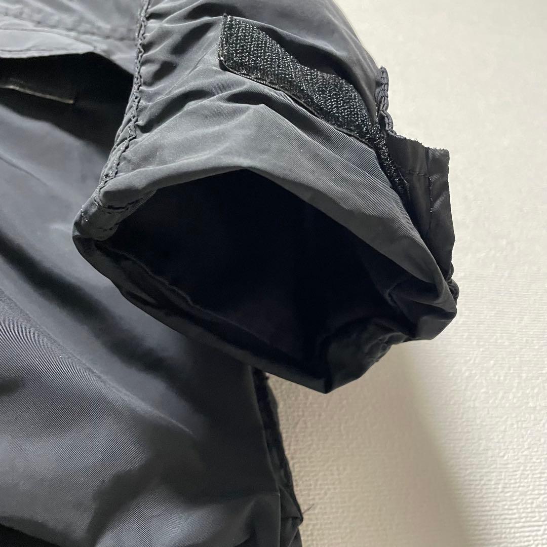 コムデギャルソンオム リバーシブルコート ジャケット 4way 染色加工 黒