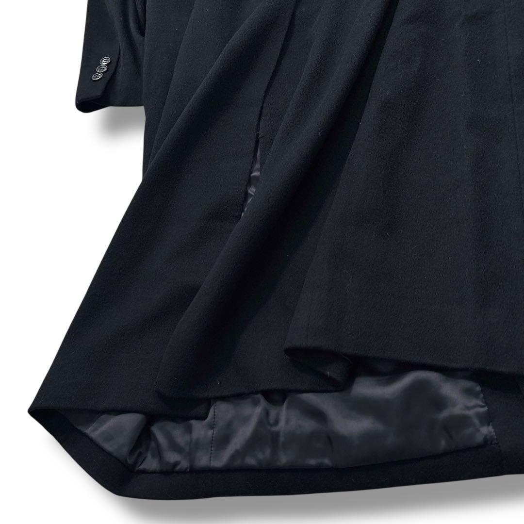 【極美品】エルメネジルドゼニア ダブルチェスタコート ロングコート　カシミヤ　L