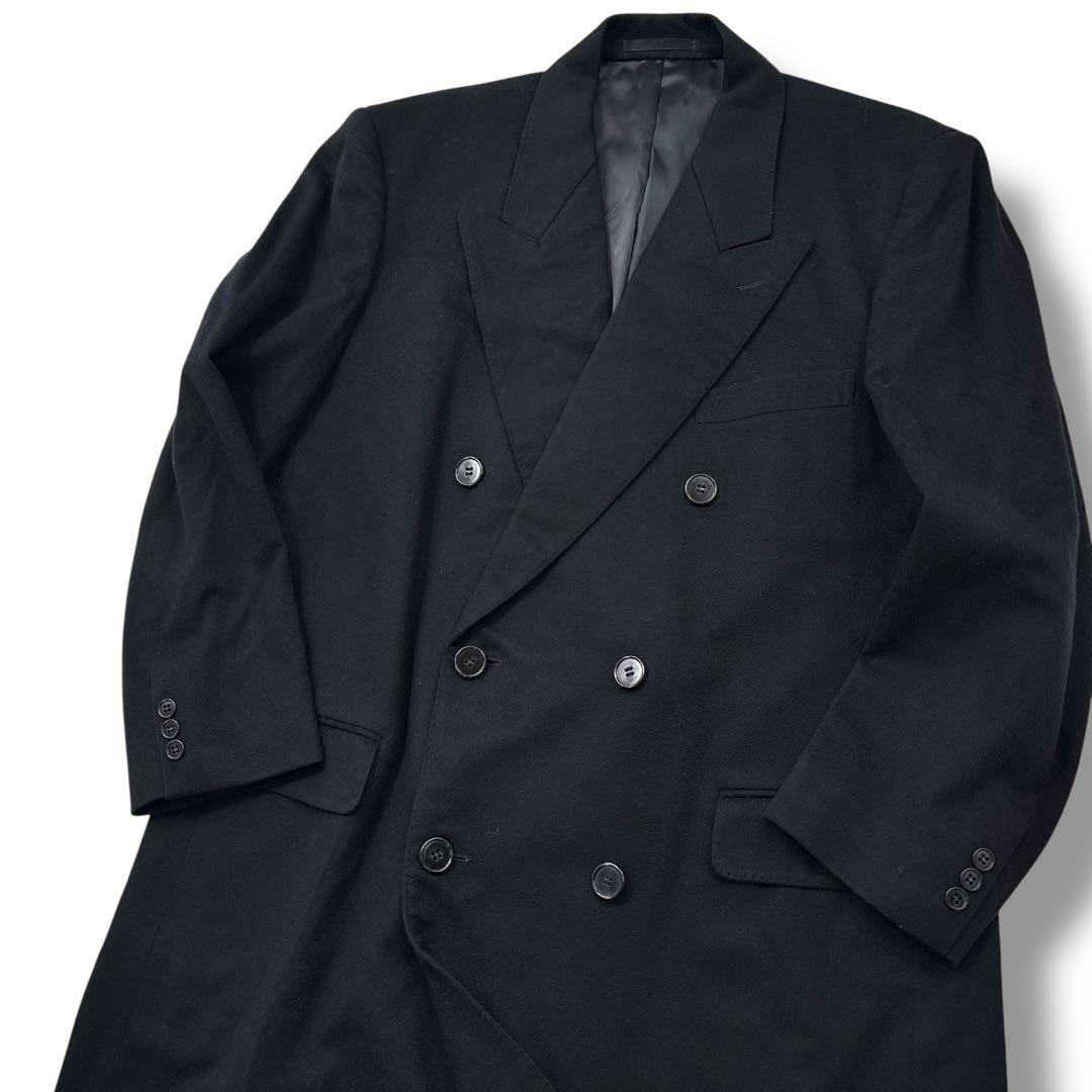 【極美品】エルメネジルドゼニア ダブルチェスタコート ロングコート　カシミヤ　L