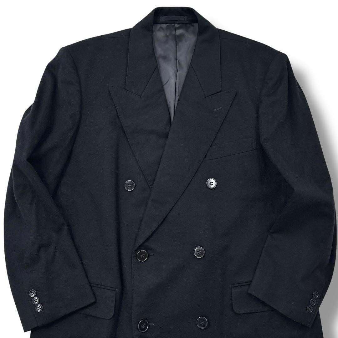 【極美品】エルメネジルドゼニア ダブルチェスタコート ロングコート　カシミヤ　L