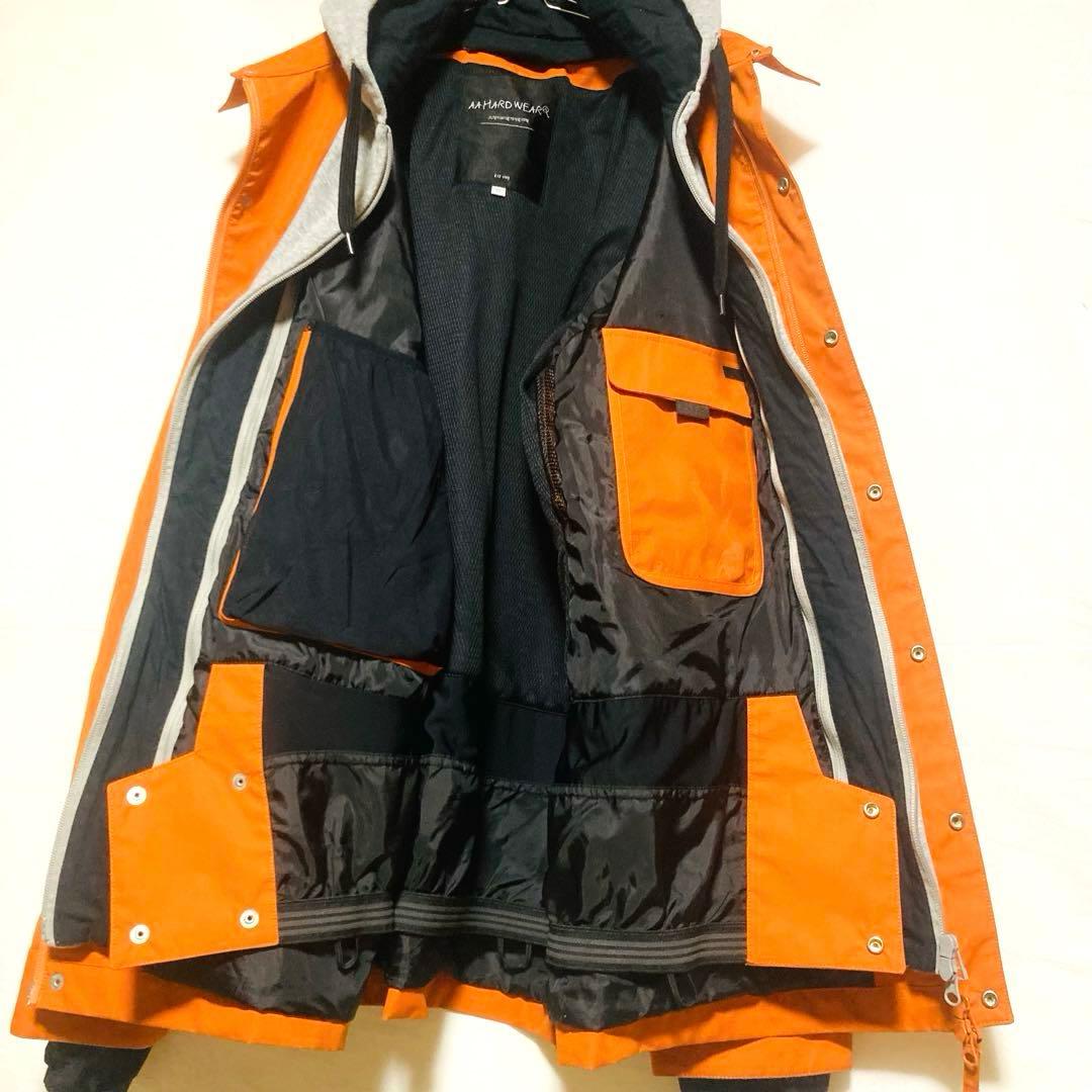 THRASHER スノボウェア Mサイズ フード付き バックロゴ スキーウェア